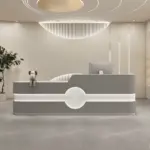 Simple Modern Creative Reception Desk