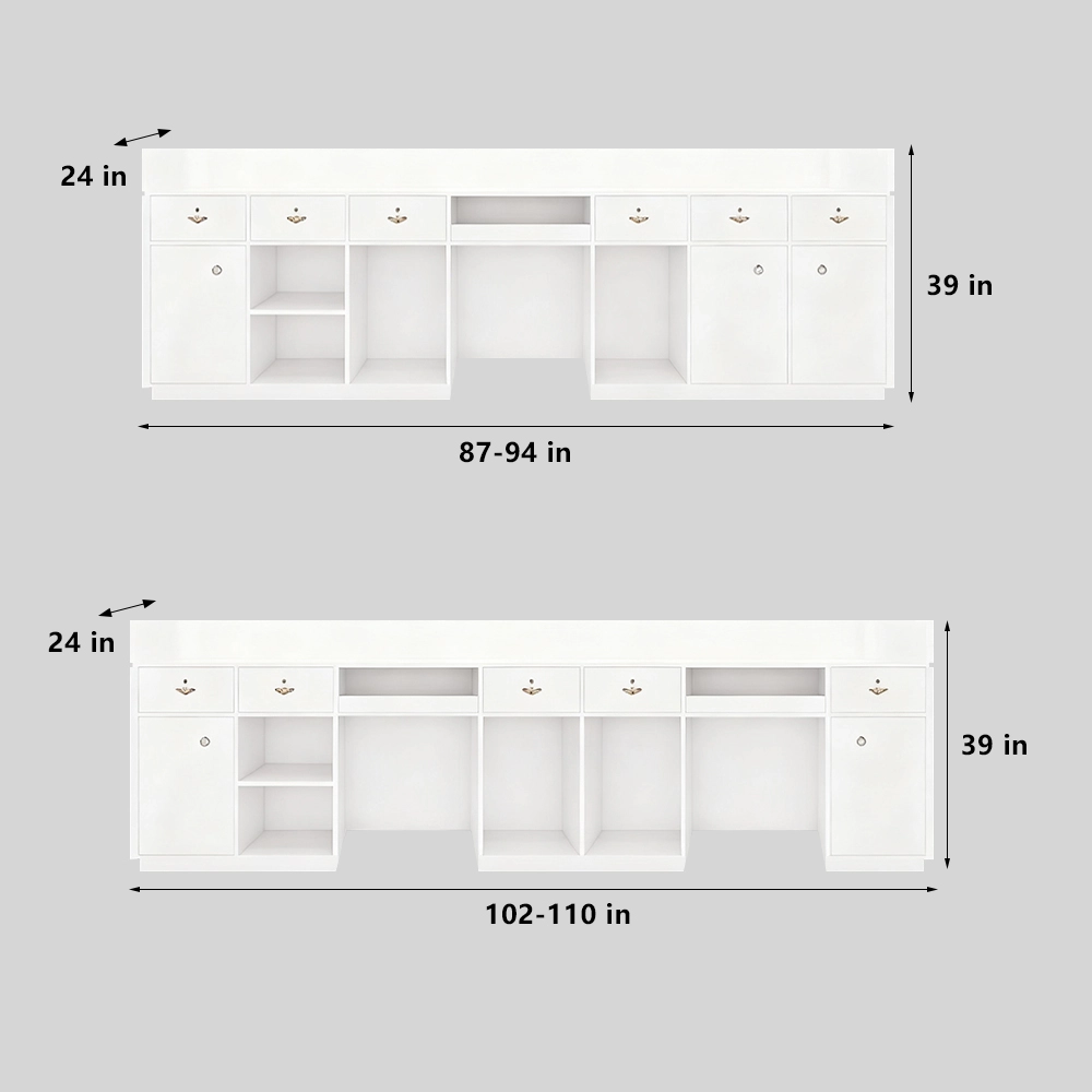 Modern Reception Desk with Cashier Counter Modern Reception Desk With Cashier Counter