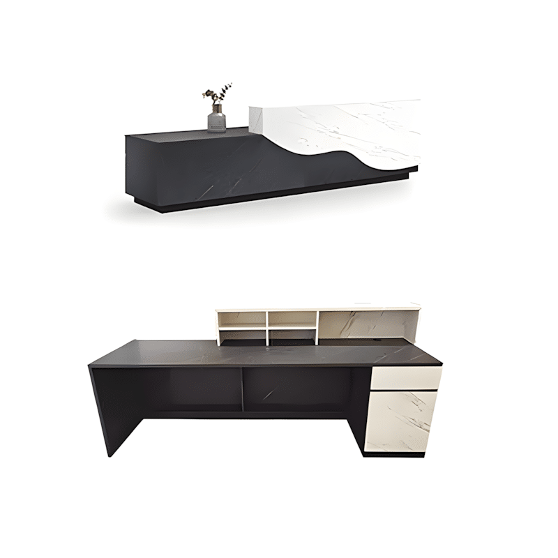 Imitation Marble Front Desk