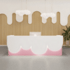 Modern Painted Reception Desk