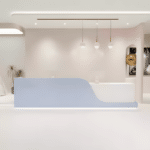 Rectangular Laminate Reception Desk