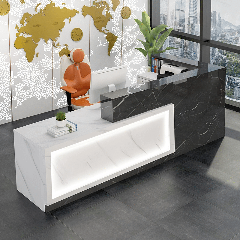 Small Retail Counter Reception Table - Maoters