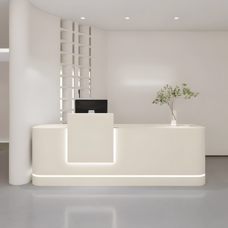 Two Person Reception Desk - Maoters