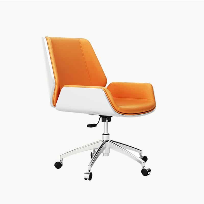 Innovative Large White Lacquered Conference Table - Maoters