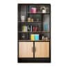Industrial-Style Solid Wood Executive Desk - Maoters
