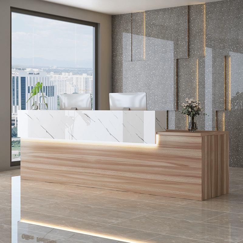 Modern Lacquered Bar Table Hotel Front Desk - Maoters