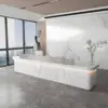 Modern Minimalist Company Hotel Front Desk
