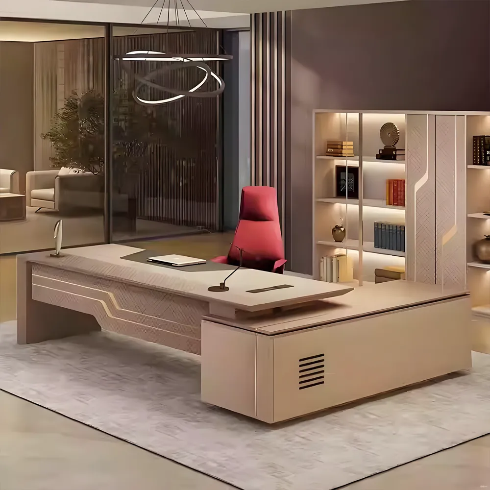 Luxurious Minimalist Office Desk Executive Desk Luxurious Minimalist Office Desk Executive Desk