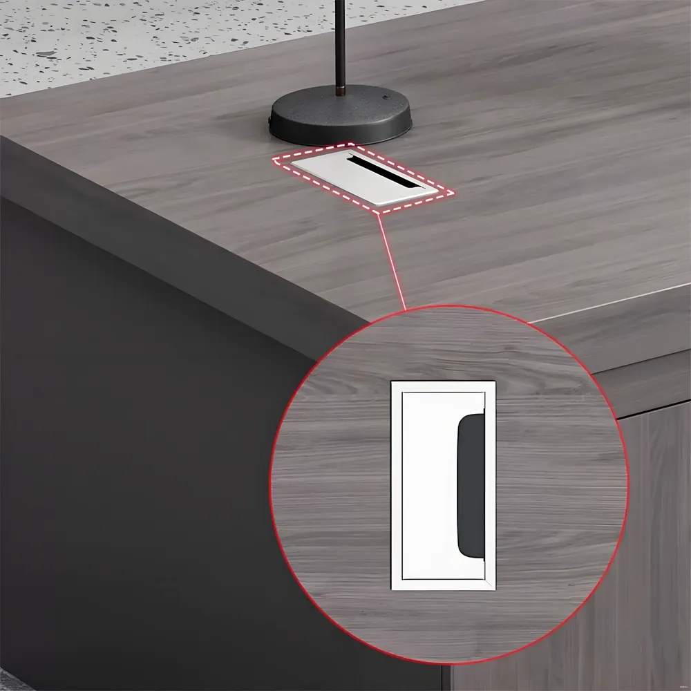 Modern Computer Desk Wood Executive Office Desk