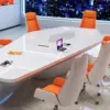 Premium Painted Conference Table