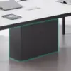 Rectangular Conference Table Wrapped In Aluminum
