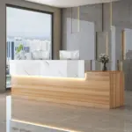 Modern Lacquered Bar Table Hotel Front Desk - Maoters