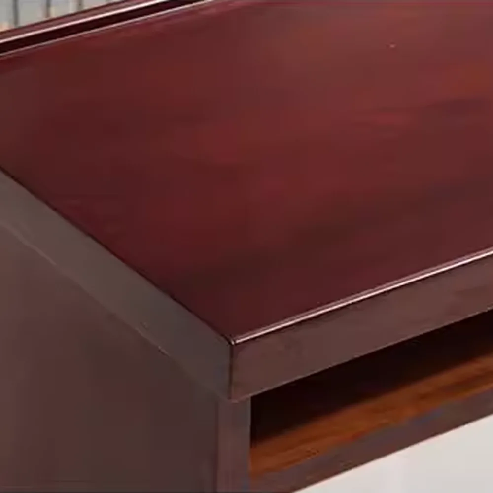 Solid Wood Rectangular Conference Table - Maoters