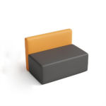 Creative Color Blocked Adjustable Corner Office Sofa