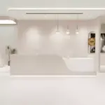 Rectangular Laminate Reception Desk