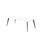 White Rectangular Conference Table – Maoters