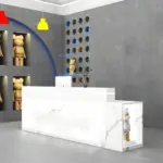 Modern Bar Table - Simple Clothing Store Counter