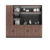 Desk with LED Strip Lighting for Executives