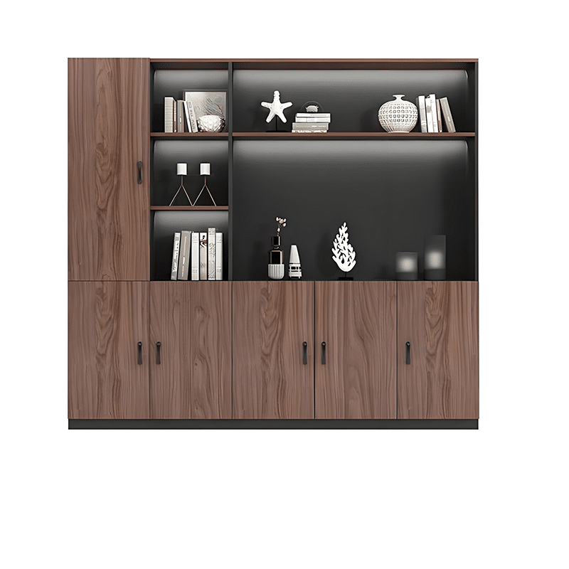Desk with LED Strip Lighting for Executives