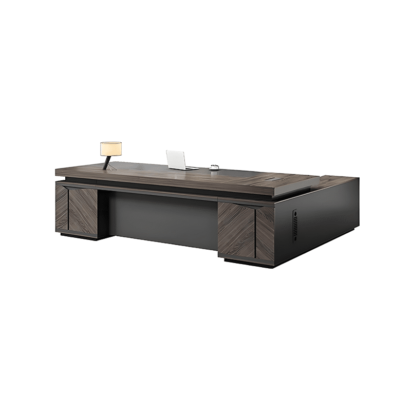 Elegant Vintage Executive Desk - Maoters
