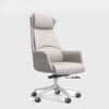 Innovative Large White Lacquered Conference Table - Maoters