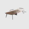 Rectangular Conference Table Negotiation Desk - Maoters