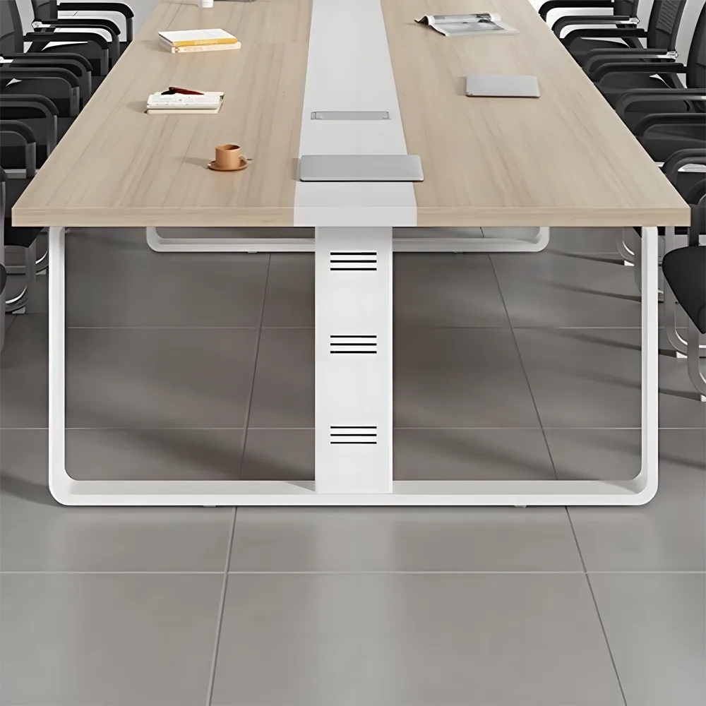 Rectangular Wood Conference Table Desk