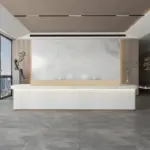 Modern Minimalist Company Hotel Front Desk