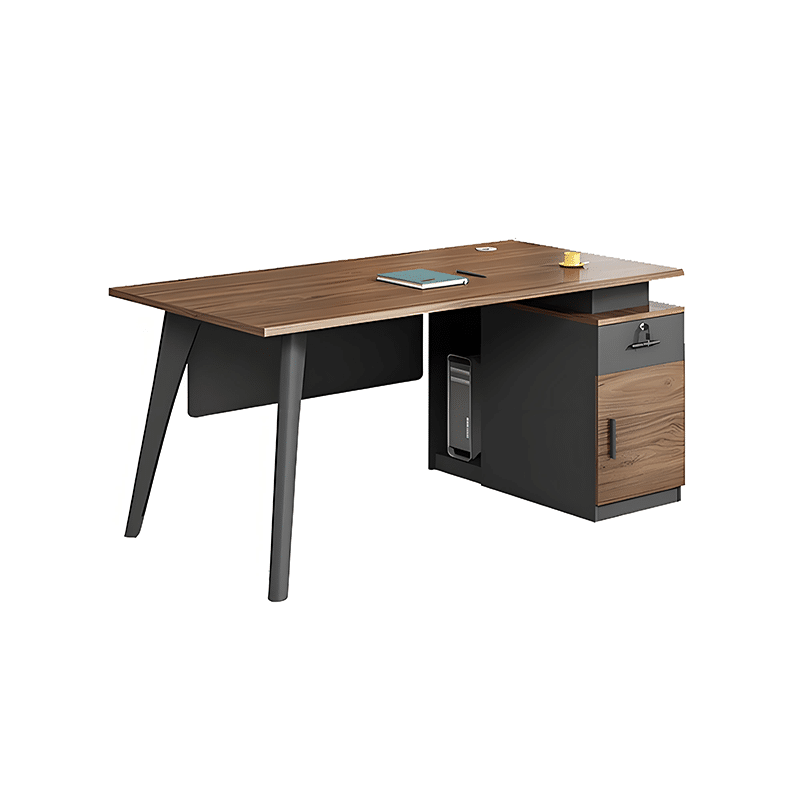Compact Office Desk & Chair - Simple Design