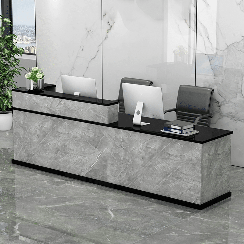 Elegant Company Reception Desk - Maoters