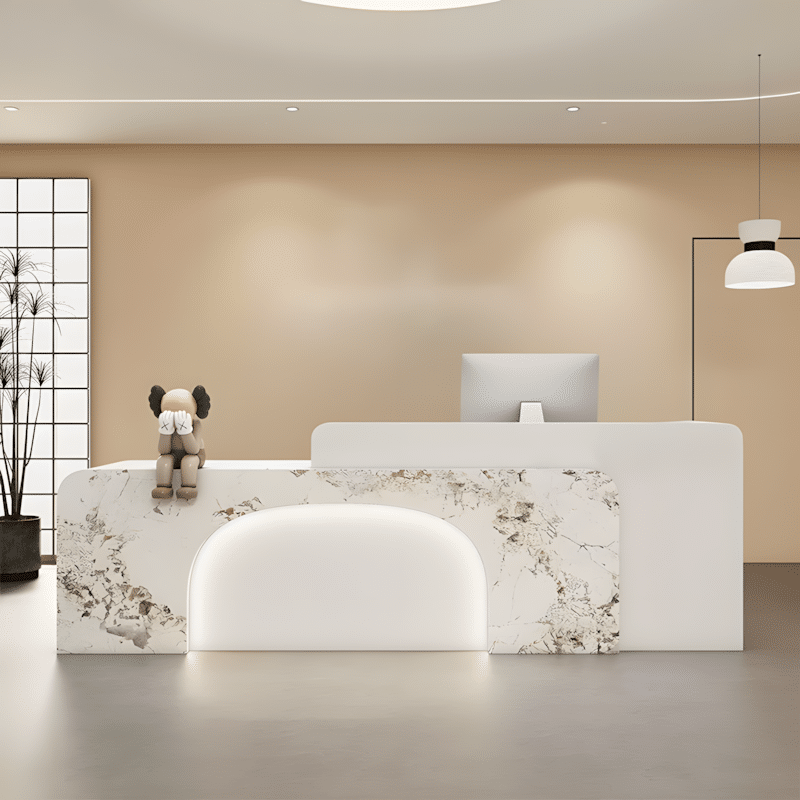 Minimalist Retail Reception Desk, Hotel - Maoters