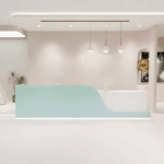 Rectangular Laminate Reception Desk