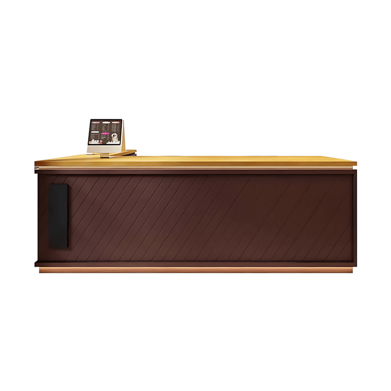 Simple Milk Tea Coffee Bar Baking Counter
