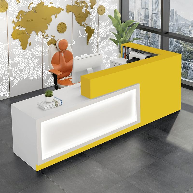 Small Retail Counter Reception Table - Maoters