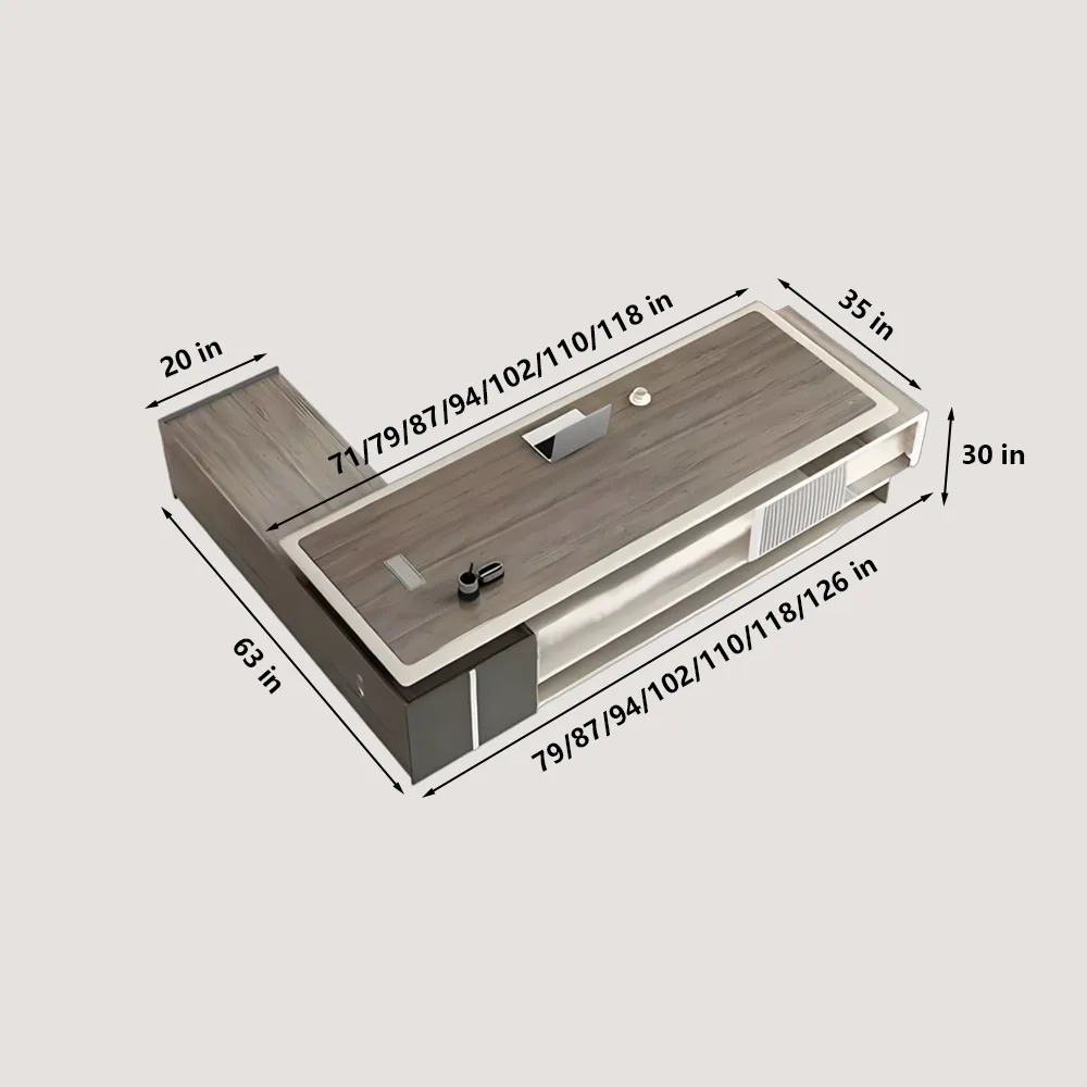 Luxurious Modern Executive Office Desk