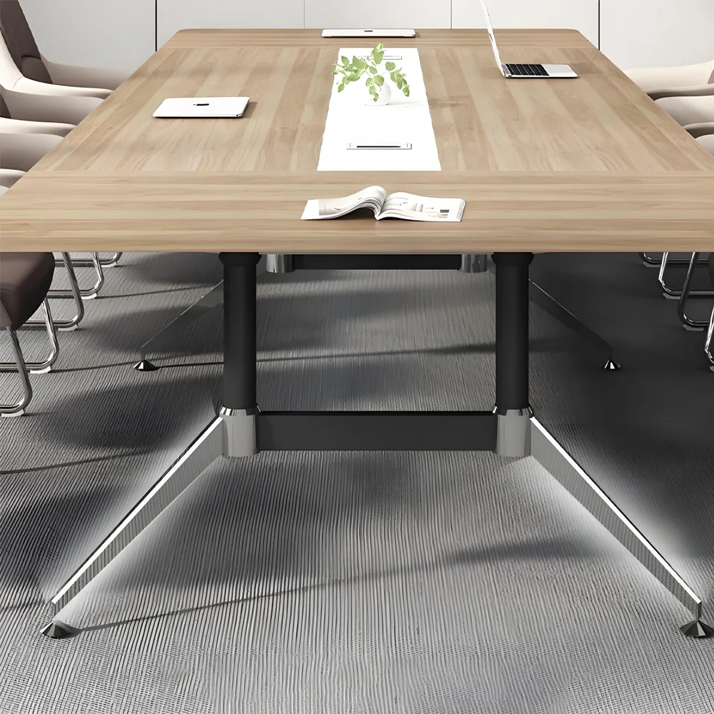 Sleek and Functional Modern Conference Table Set