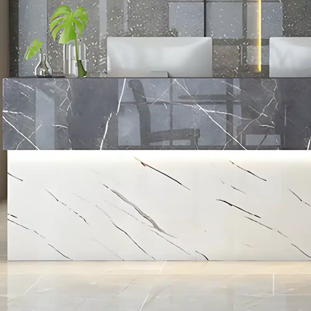 Modern Lacquered Bar Table Hotel Front Desk - Maoters Modern Lacquered Bar Table Hotel Front Desk - Maoters