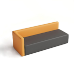 Creative Color Blocked Adjustable Corner Office Sofa
