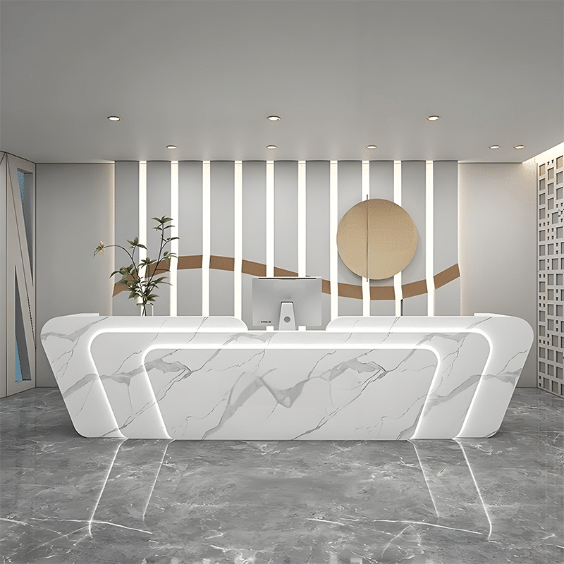 Simple and Unique Retail Front Desk - Maoters