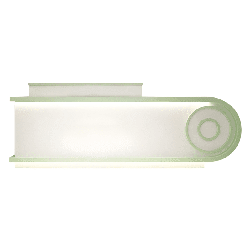 Modern Minimalist Curved Counter - Maoters