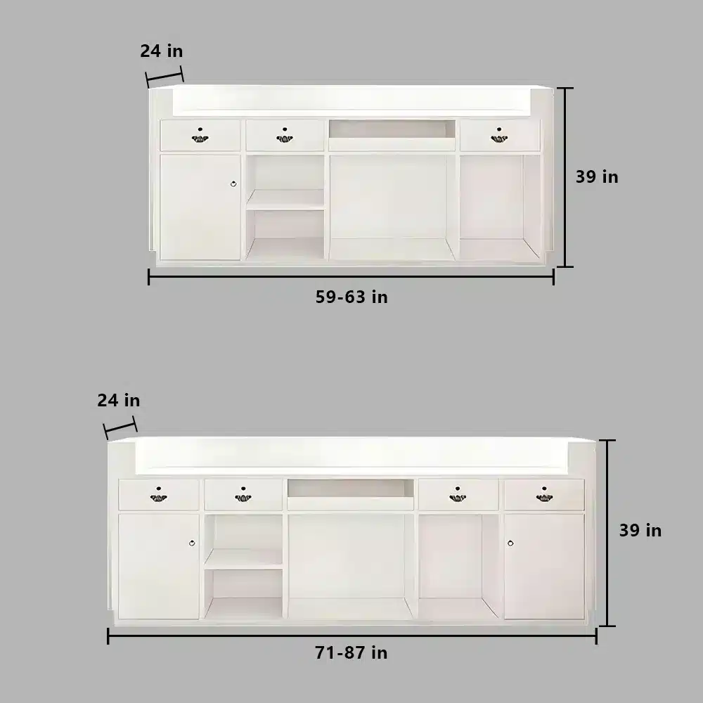 Modern Cashier Counter for Small Shops