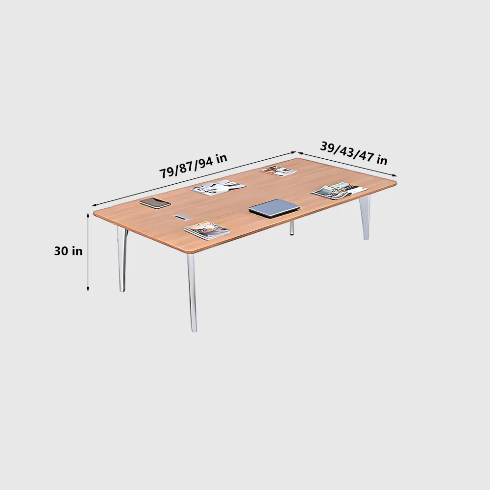 Small Wooden Conference Table - Office Desk
