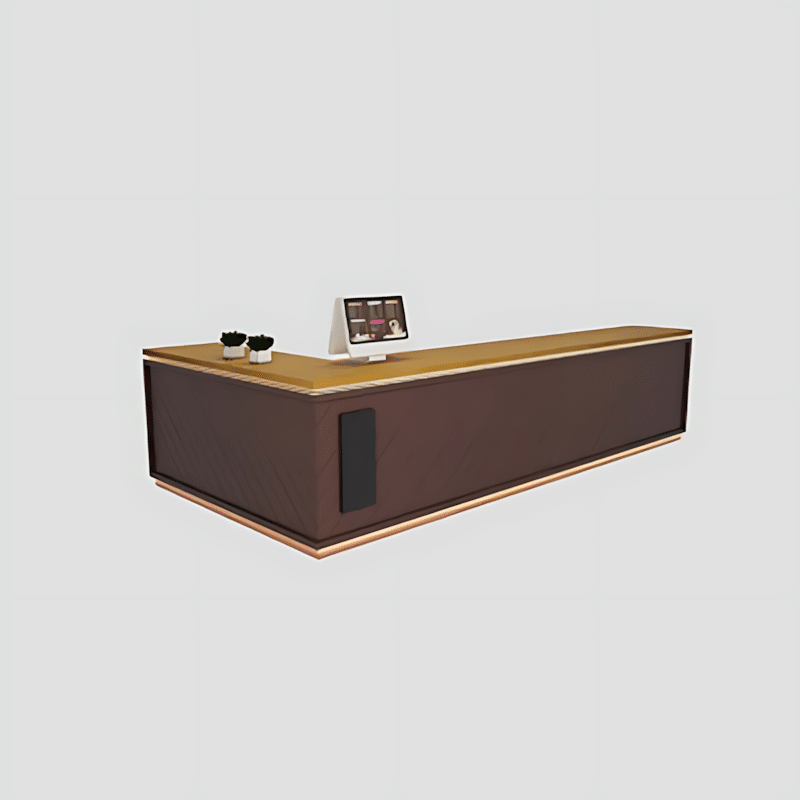 Simple Milk Tea Coffee Bar Baking Counter