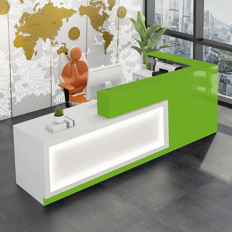 Small Retail Counter Reception Table - Maoters