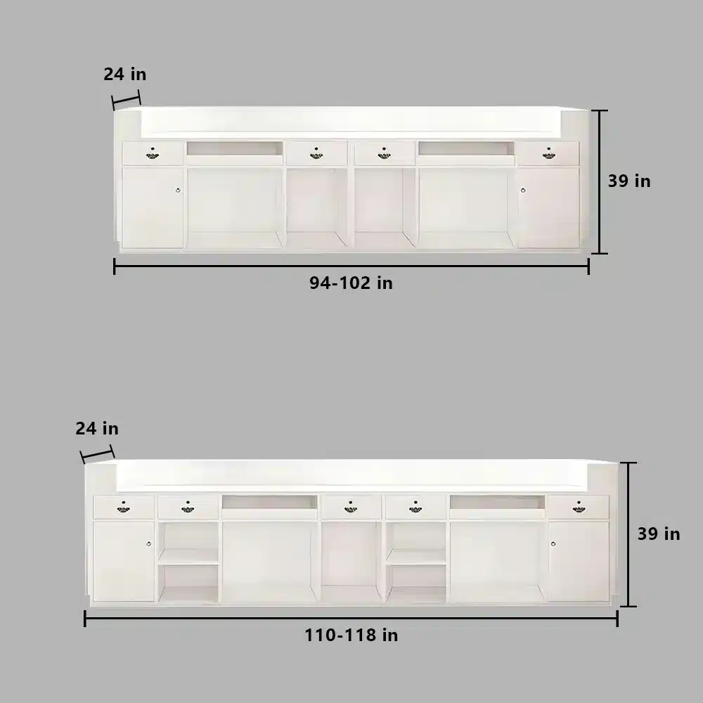 Modern Cashier Counter for Small Shops