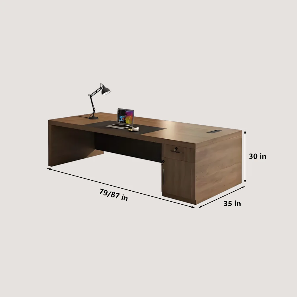 Minimalist Executive Office Desk and Chair Minimalist Executive Office Desk and Chair