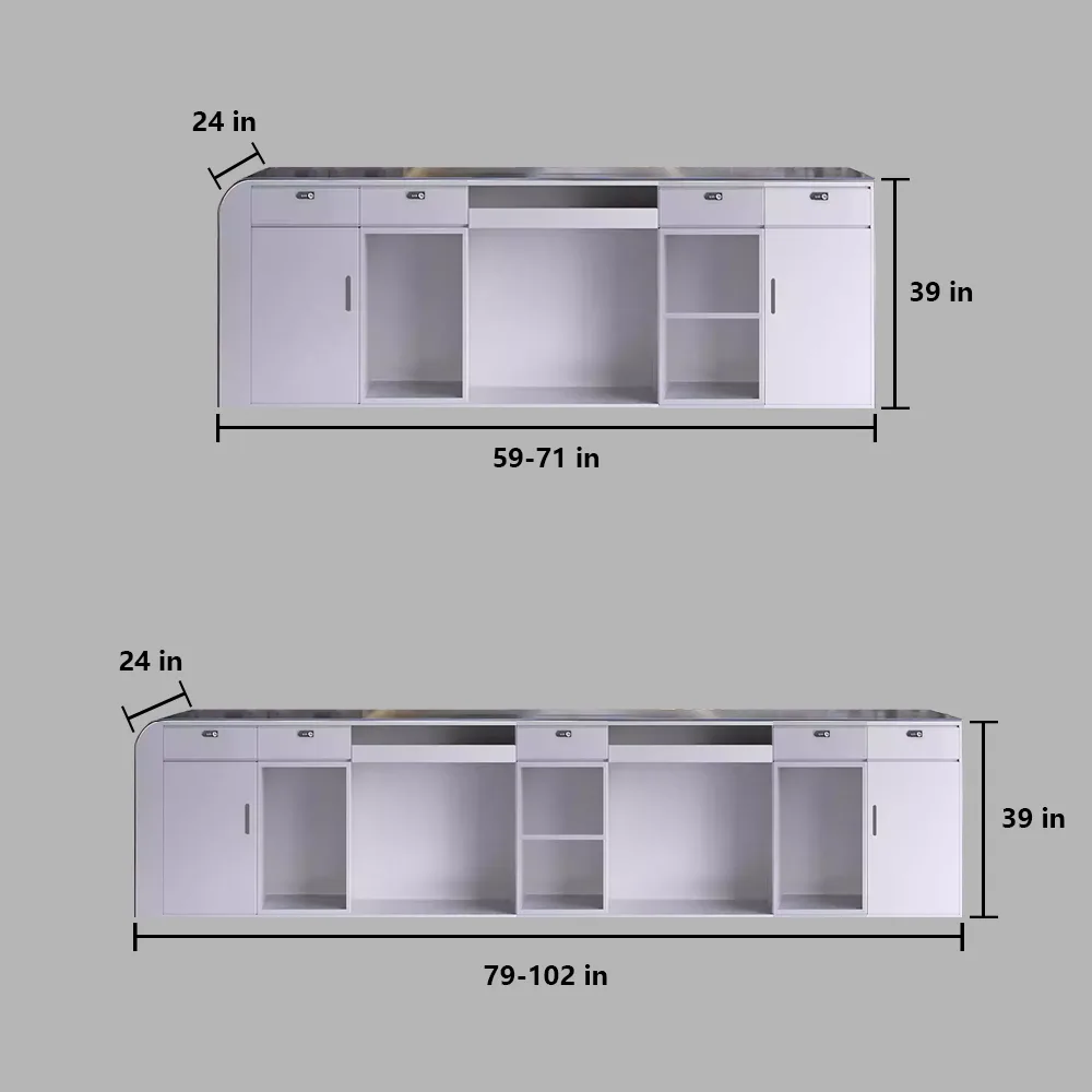 Modern Design Reception Desk - Maoters