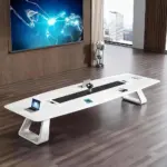 Stylish Lacquered Conference Table - Maoters