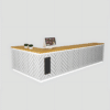 Simple Milk Tea Coffee Bar Baking Counter