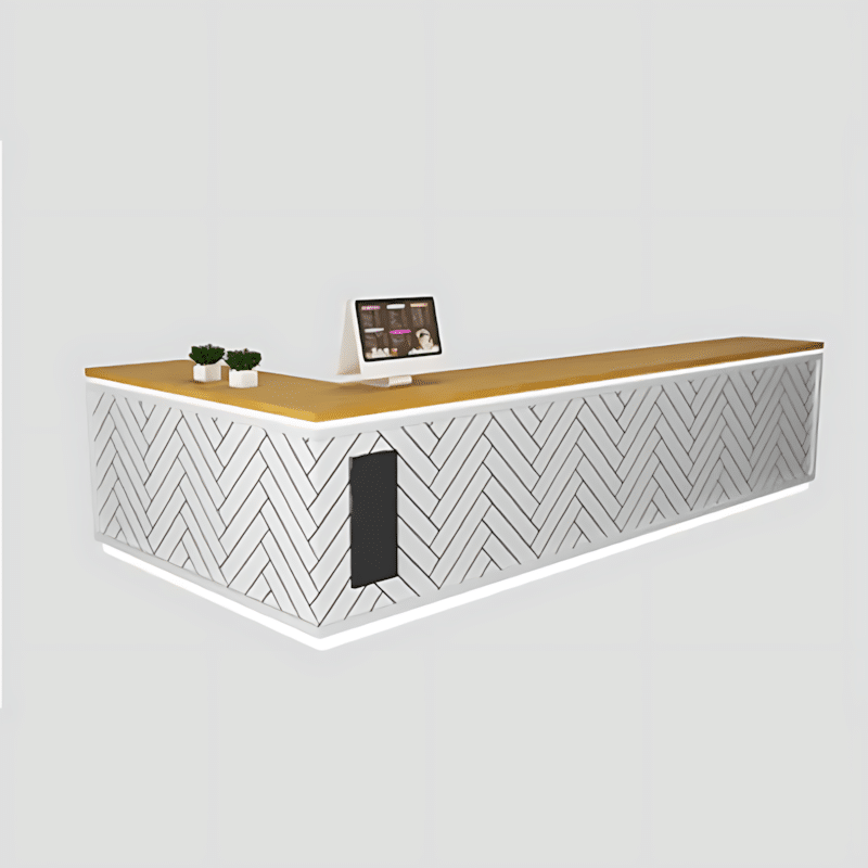 Simple Milk Tea Coffee Bar Baking Counter